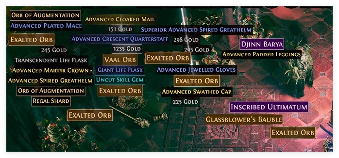 exalted orb farming